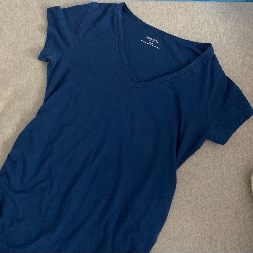 Motherhood Maternity V-neck Top, Size M